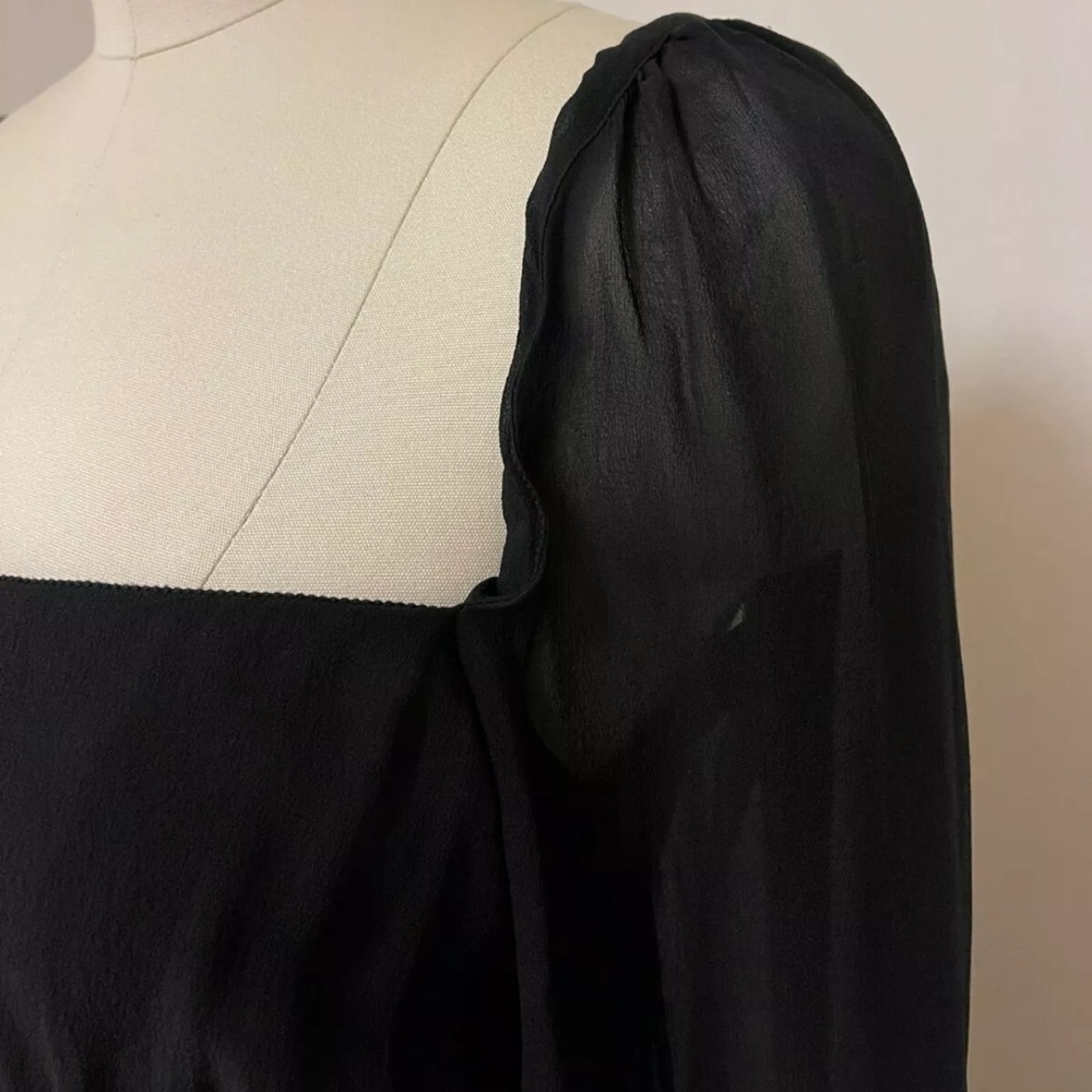 STELLA MCCARTNEY BLACK BACKLESS TUNIC SIZE SMALL - Picture 10 of 13